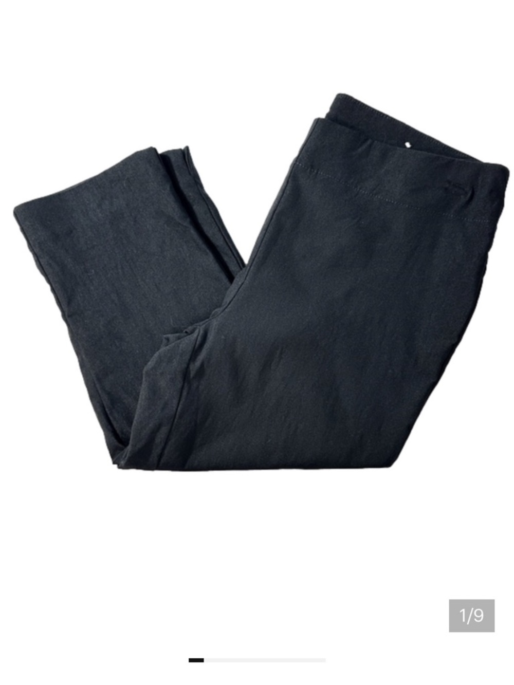 Chico’s black capri pants rayon nylon blend Chico’s size 00 U.S. size 2 | aa1